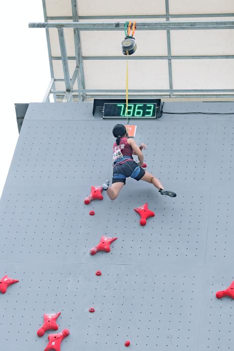 全国青少年攀岩联赛首次落户海拔2000米以上地区