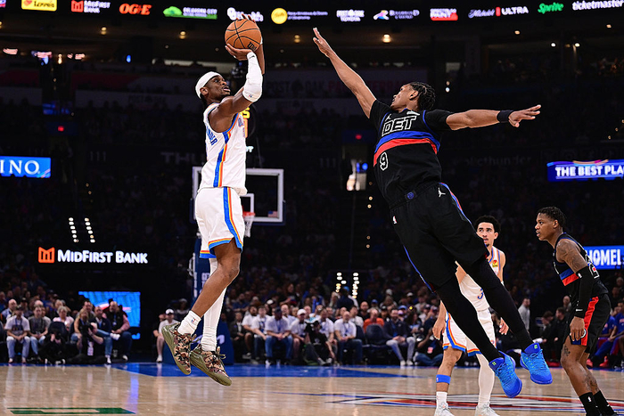 亚历山大创NBA客场得分纪录 破历史最长纪录并列